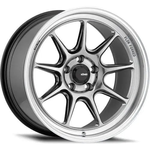 Konig Countergram Hyperchrome w/ Machined Lip 15x8 | 4x100 (CT8510025C)