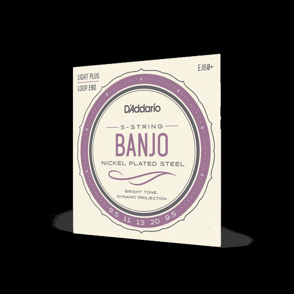 9.5-20 Light Plus, 5-String, Nickel