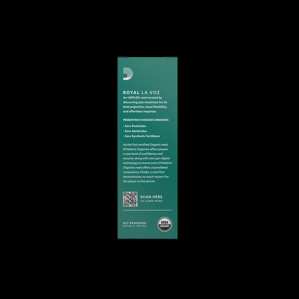 Royal La Voz Organic Bass Clarinet Reeds