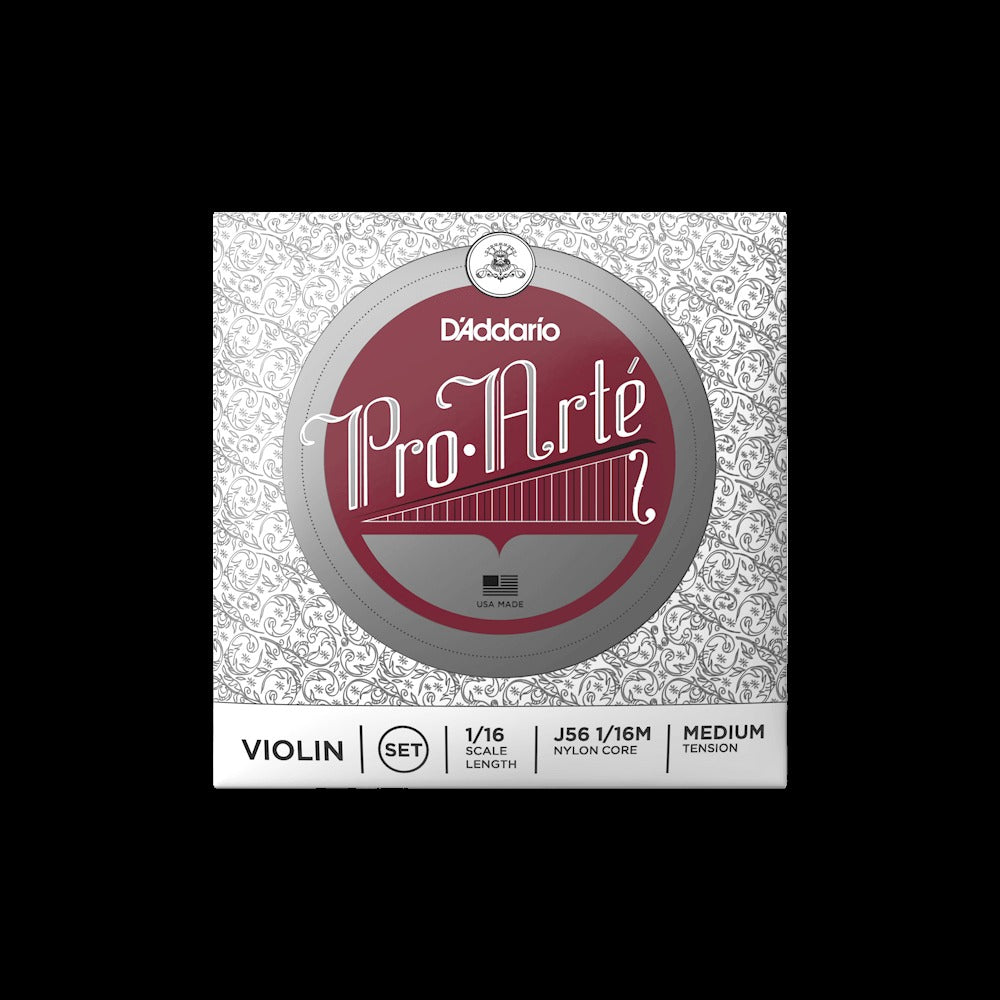 Pro-Arté Violin String Set, 3/4 Scale, Medium Tension