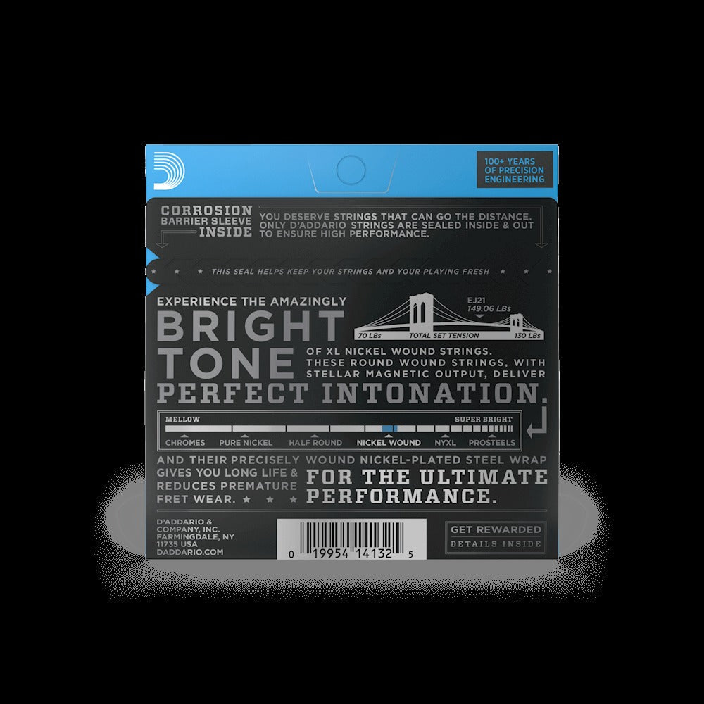 12-52 Jazz Light, XL Nickel Electric Guitar Strings