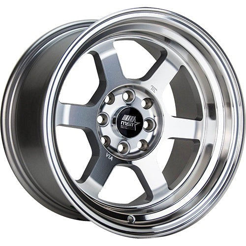 MST Wheels Time Attack Machined 17x9 | 4x100 (01T-7949-20-MAC)