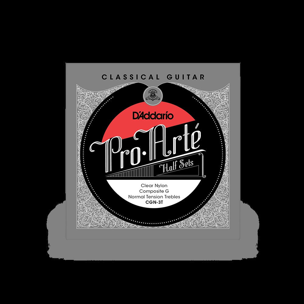 Treble Half Set, Pro-Arté Nylon Composite G Classical Guitar Strings