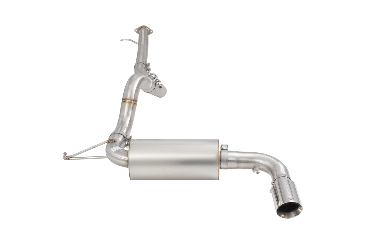 XForce Catback System w/ turn down and tip exit pipes | 2021+ Ford 2.3L/2.7L Ecoboost Bronco 2/4 door (ESFB21CS)