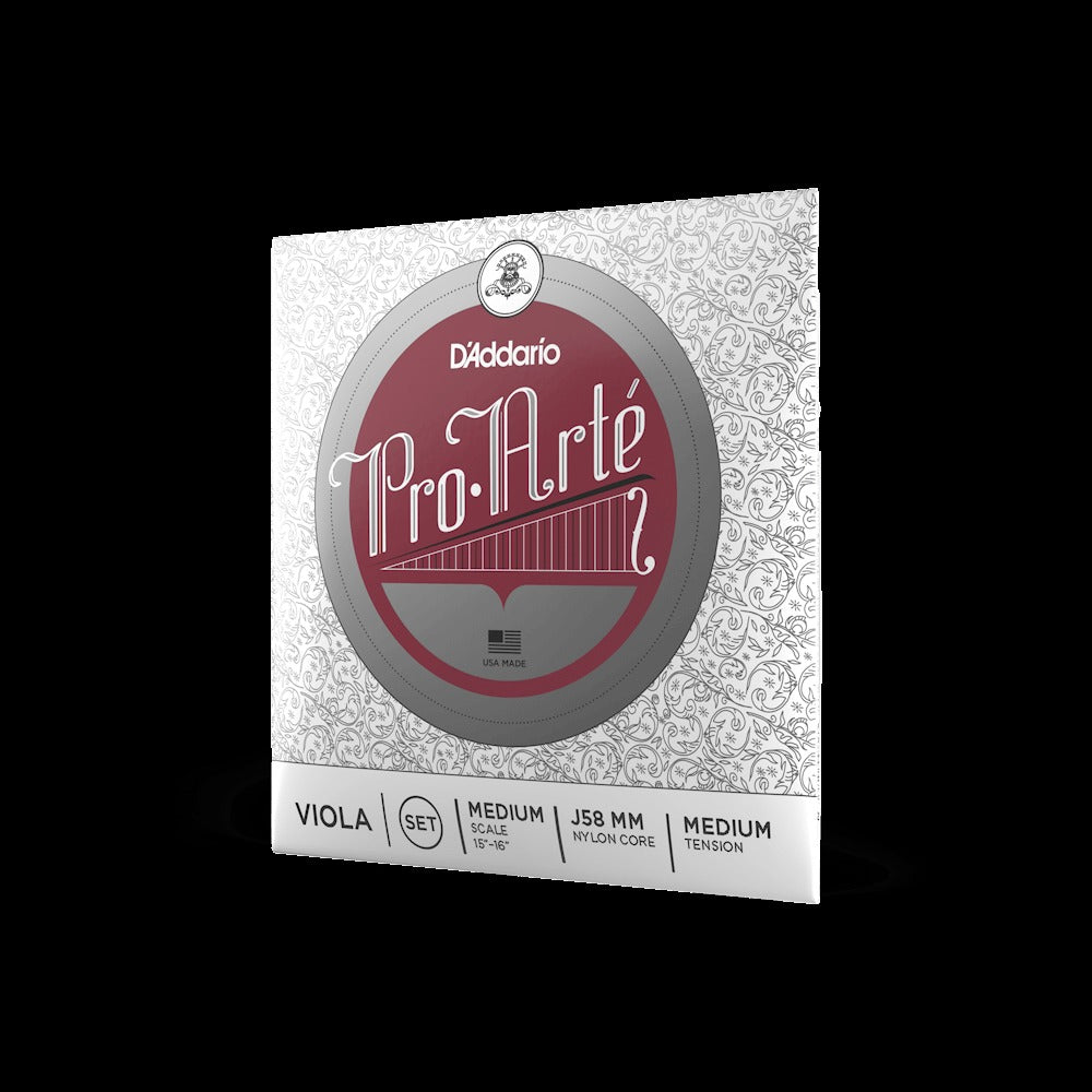 Pro-Arté Viola String Set, Medium Scale, Medium Tension