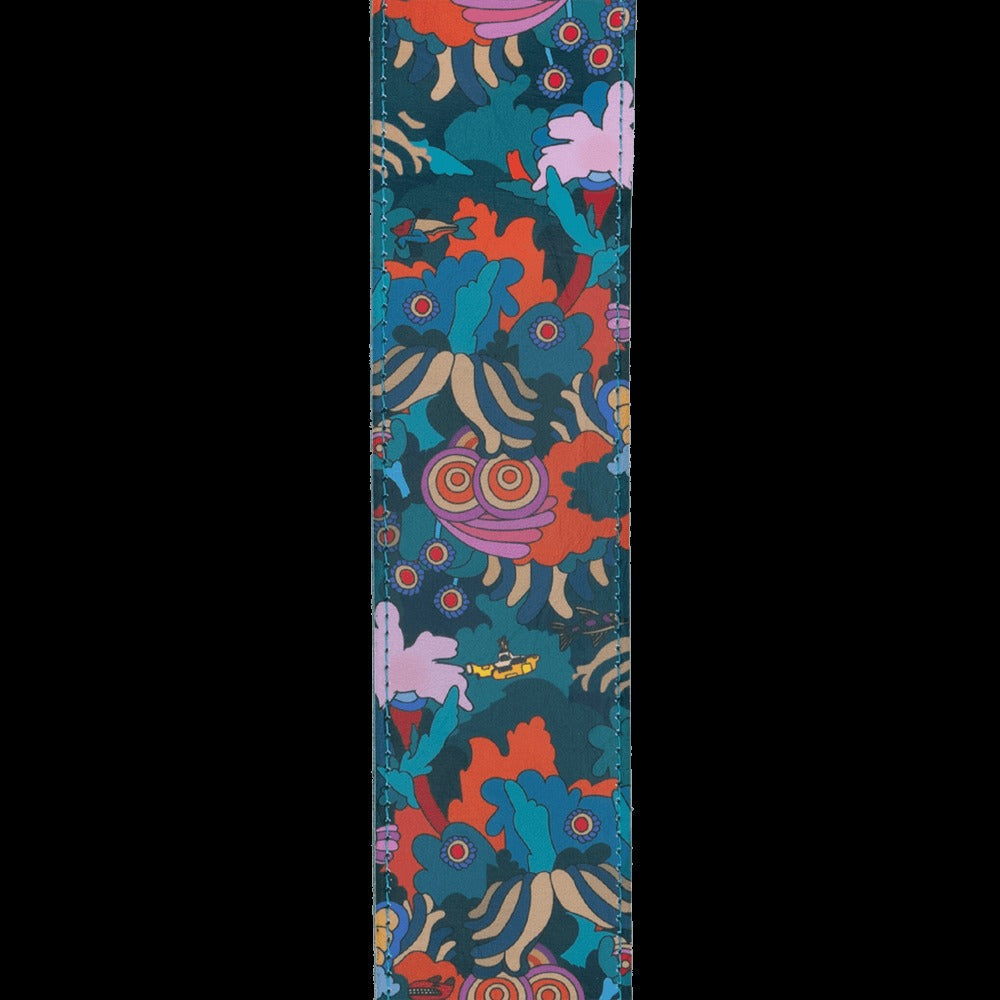 Beatles Yellow Submarine 55th Anniversary Vinyl Guitar Strap
