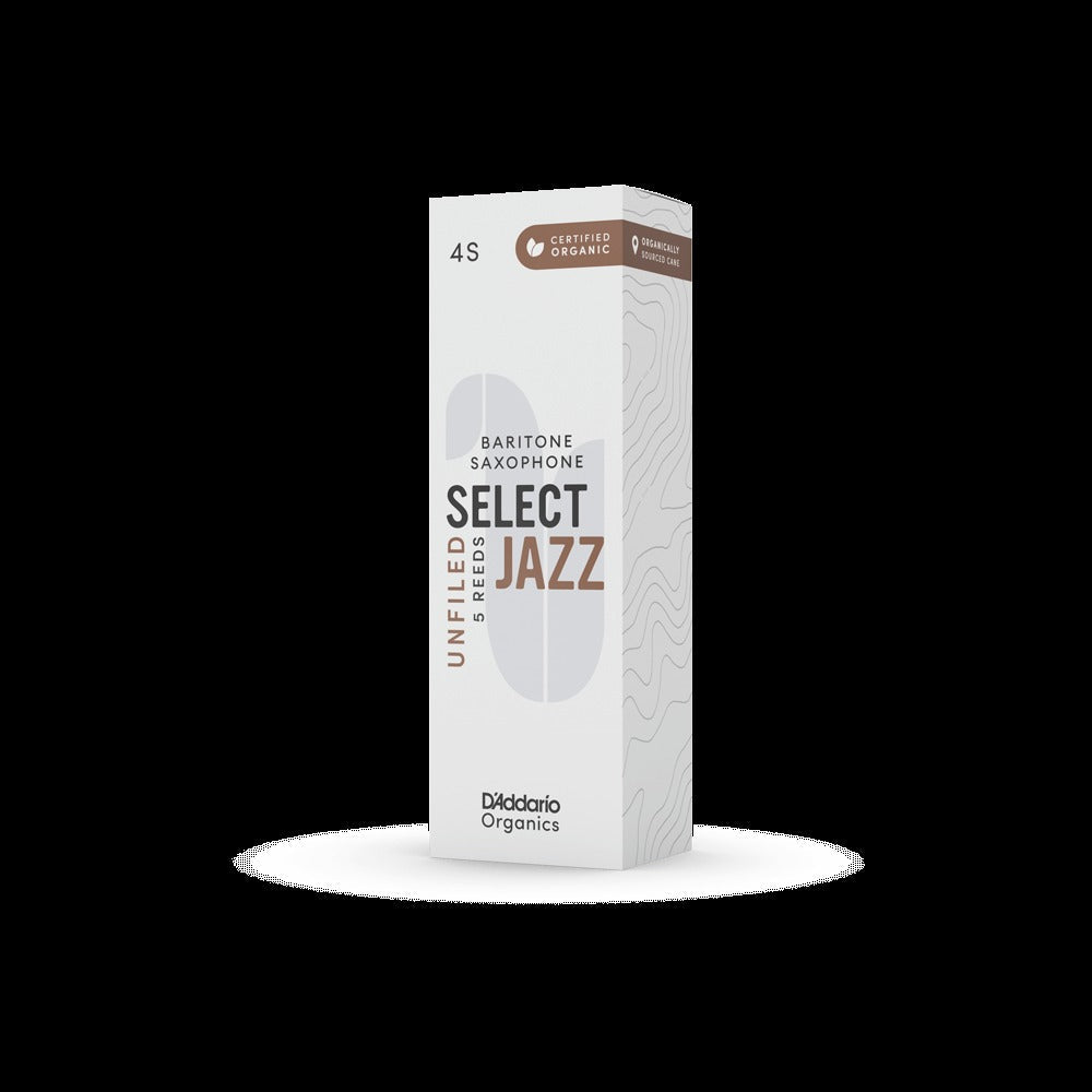 Organic Select Jazz Unfiled Baritone Saxophone Reeds