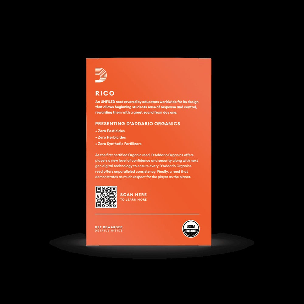 Rico Organic Alto Clarinet Reeds