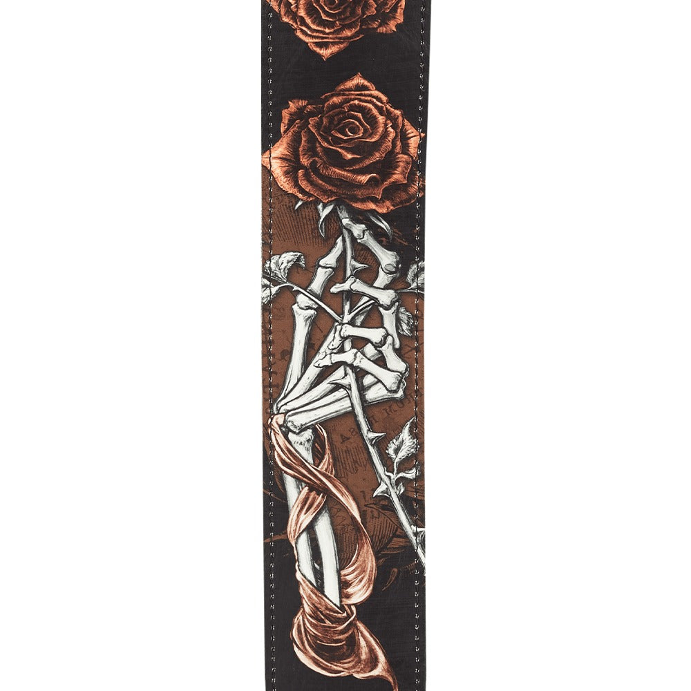 Alchemy Leather Guitar Strap, Cryptorosa