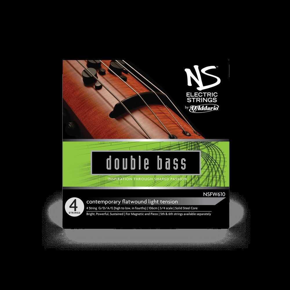NS Electric Contemporary Bass String Set, 3/4 Scale, Light Tension