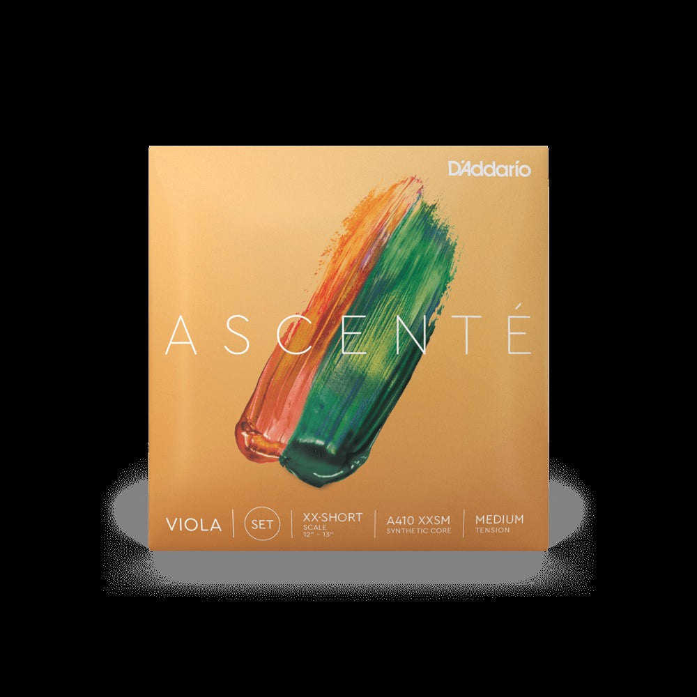 Ascenté Viola String Set, Extra-Extra-Short Scale, Medium Tension