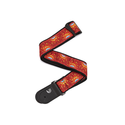 Woven Guitar Strap, Sun