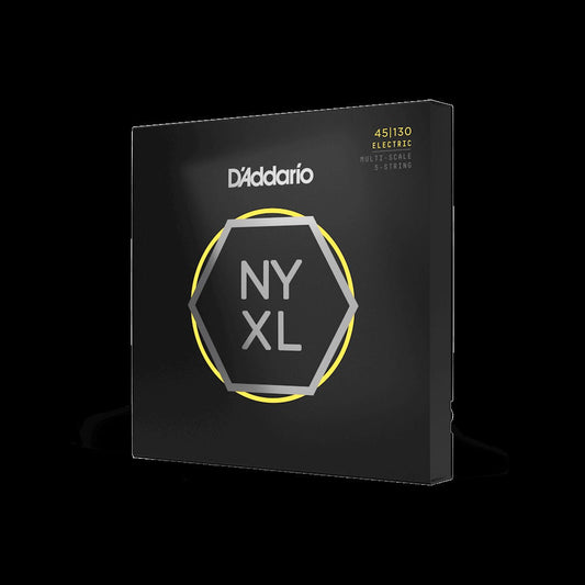 45-130 Regular Light 5-String, Multiscale, NYXL Bass Guitar Strings