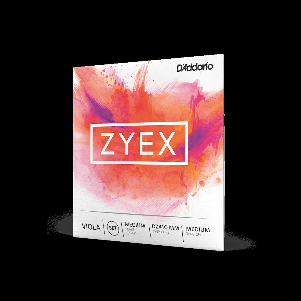 Zyex Viola String Set, Medium Scale, Medium Tension