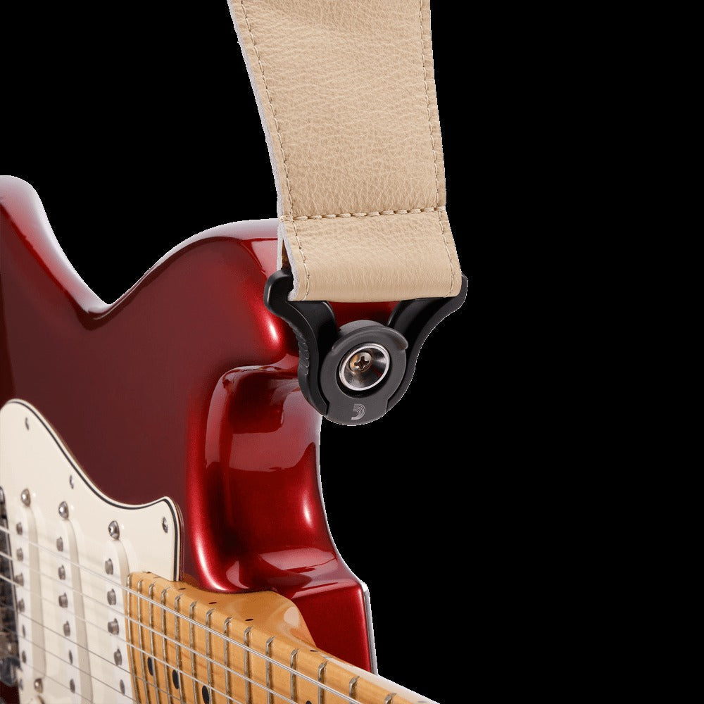 Comfort Leather Auto Lock Guitar Strap, 3''