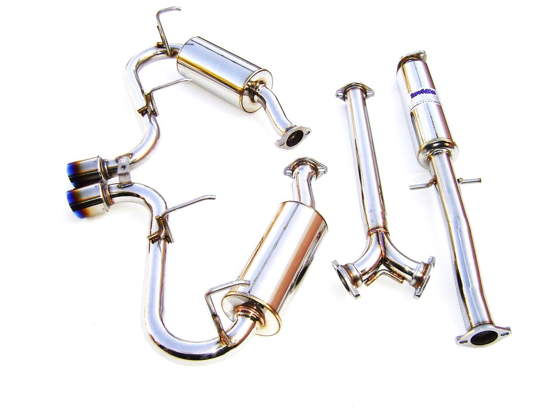 Invidia N1 Catback Exhaust w/Titanium Tips | 2003-2004 Mini Cooper-S (HS03MCSGTT)