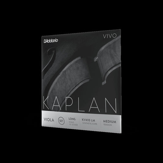 Kaplan Vivo Viola String Set, Long Scale, Medium Tension