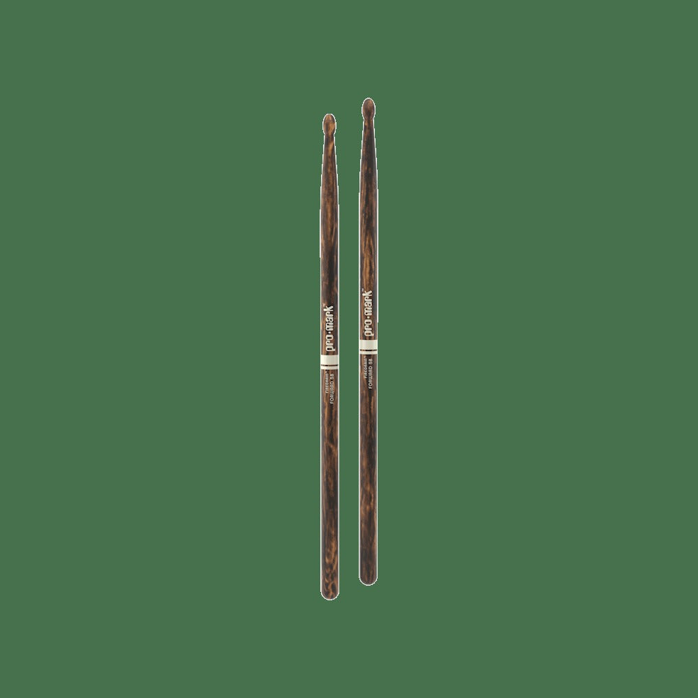 Classic Forward 5B FireGrain Hickory Drumstick, Oval Wood Tip
