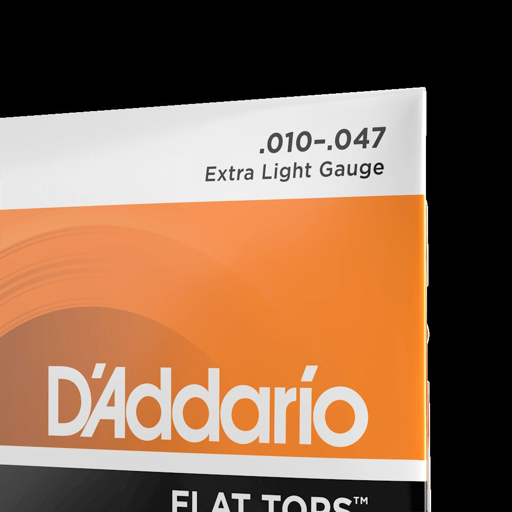 10-47 Extra Light, Flat Tops Phosphor Bronze Acoustic Guitar Strings