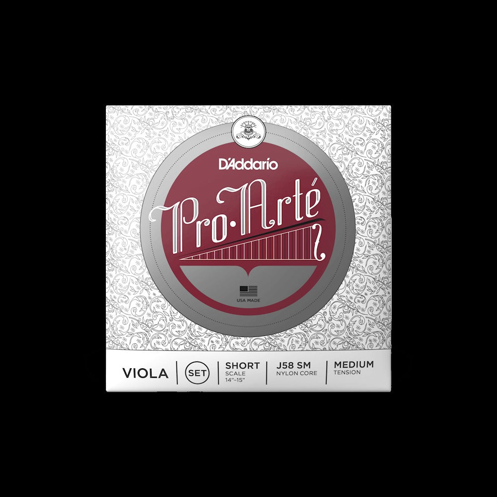 Pro-Arté Viola String Set, Short Scale, Medium Tension