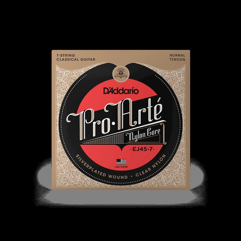 Normal Tension 7-String, Pro-Arté Nylon Classical Guitar Strings