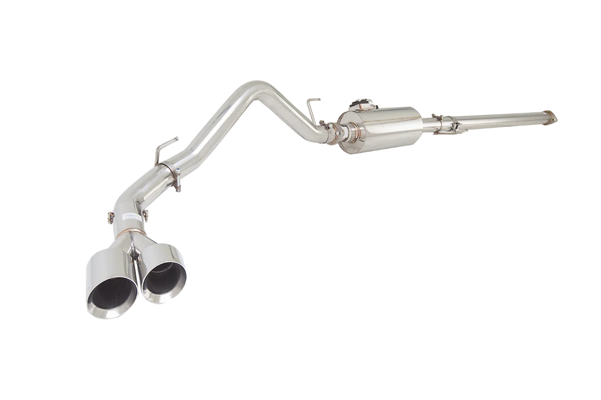 XForce 3" Stainless Steel Cat-Back System w/ Varex Muffler and side exit and Dual Tips | 2014-2018 Silverado 1500 5.3L (ES-CS14-VMK-CBS)