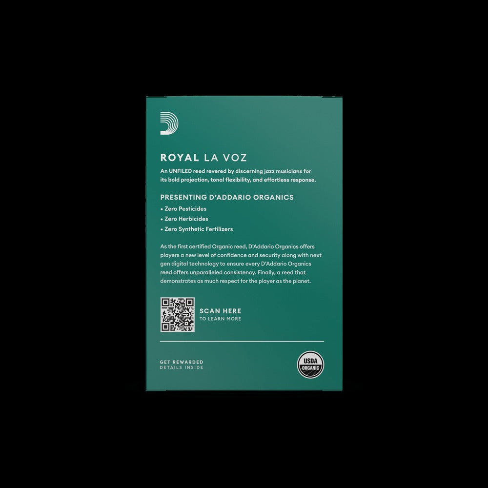 Royal La Voz Organic Soprano Saxophone Reeds
