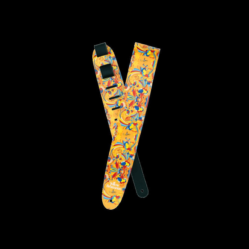 Beatles Yellow Submarine 55th Anniversary Vinyl Guitar Strap