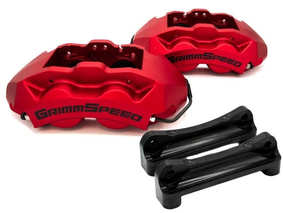 GrimmSpeed 4-Piston Brake Caliper Kit - 316mm Rotor | 2022+ Subaru WRX (GRM.1173.1)