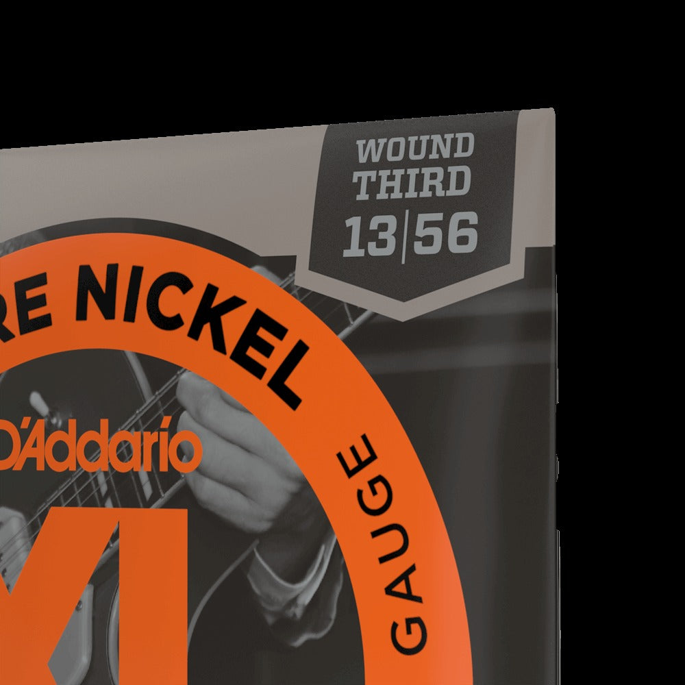 13-56 Jazz Medium, XL Pure Nickel Electric Guitar Strings