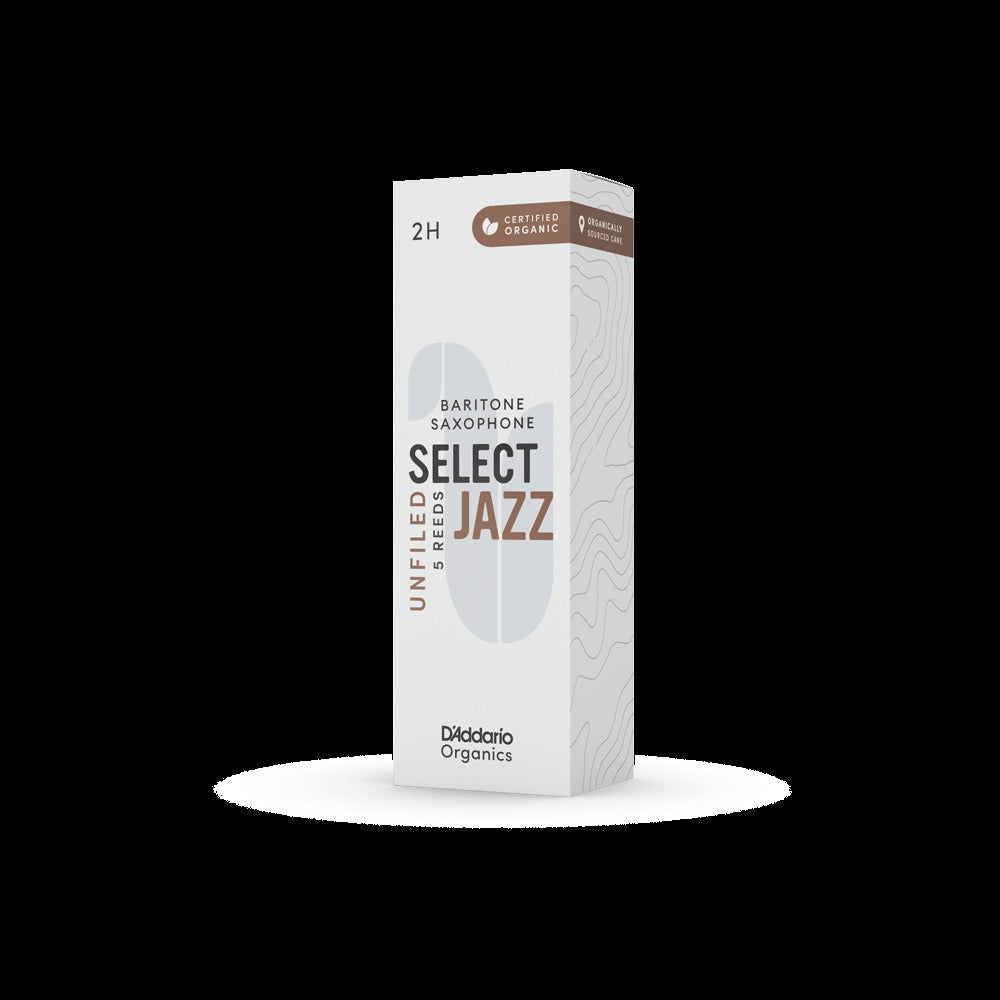Organic Select Jazz Unfiled Baritone Saxophone Reeds