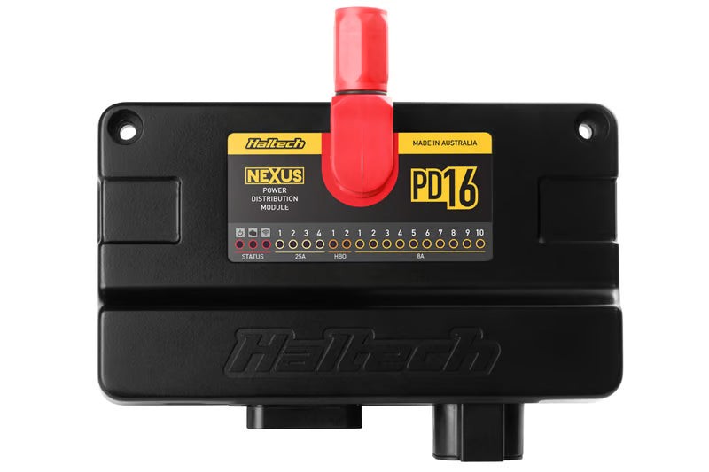 Haltech PD16 PDM + Flying Lead Harness (5M) | Elite/Nexus Series ECUs (HT-198201)