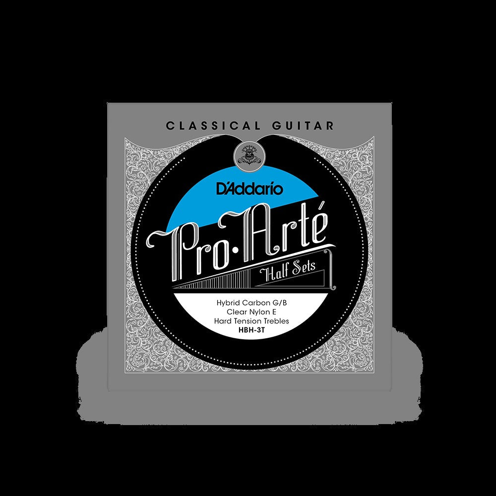 Treble Half Set, Pro-Arté Hybrid Carbon Classical Guitar Strings