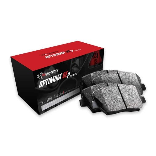 R1 Concepts Rear Optimum OE Pads | 2008-2015 Mitsubishi Evo X (2551-1368-00)