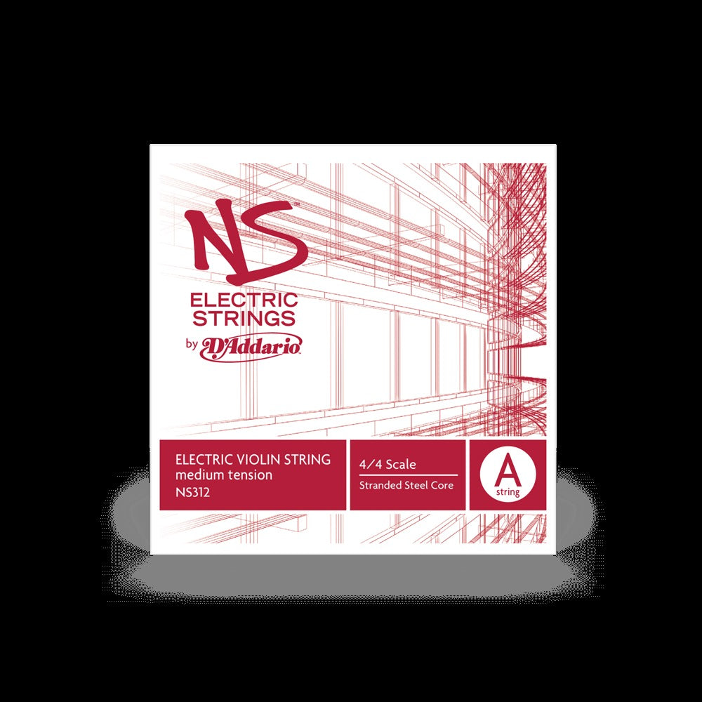 NS Electric Violin String Set, 4/4 Scale, Medium Tension