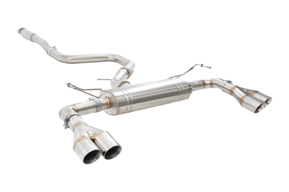 XForce 304 Stainless Steel Catback System | 2019-2022 Kia Forte / Forte 5 GT Sedan & Hatch (ESKC19CS)