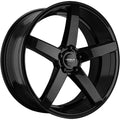 Versus Racing VS541 Gloss Black 20x8.5 | 5x114.3 (VS54120855114+35BLACK)