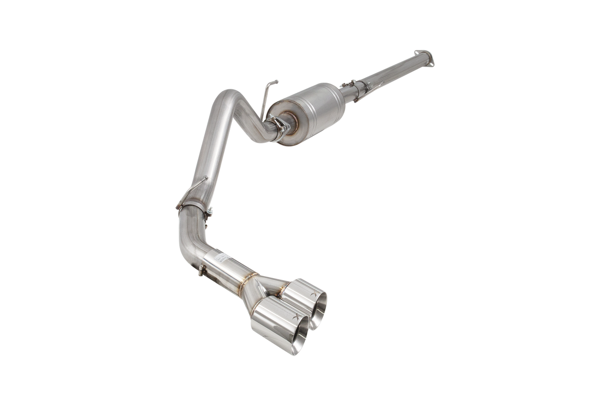 XForce WORKHORSE 3′′ Single Exit Cat-Back Exhaust 409 Stainless | 2015-2019 Ford F150 V8 & Ecoboost 2.7/3.5 (E4F15015CS)