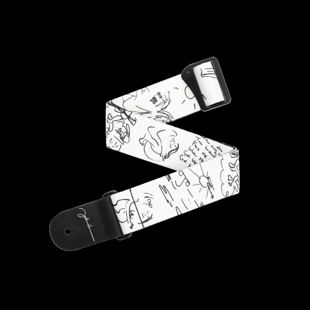 John Lennon John & Yoko Polyester Guitar Strap