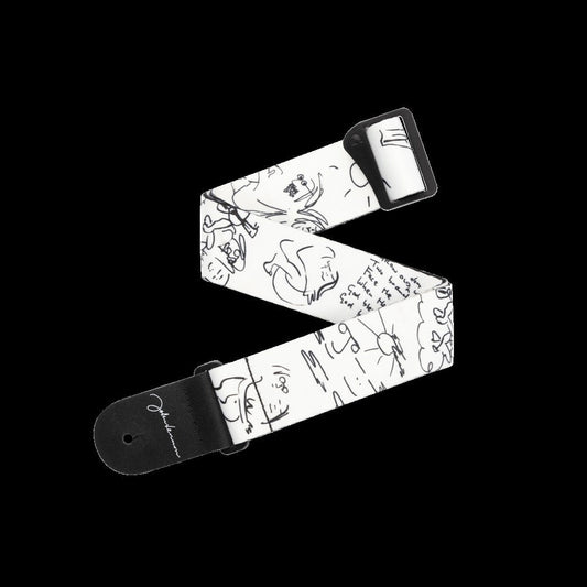 John Lennon John & Yoko Polyester Guitar Strap
