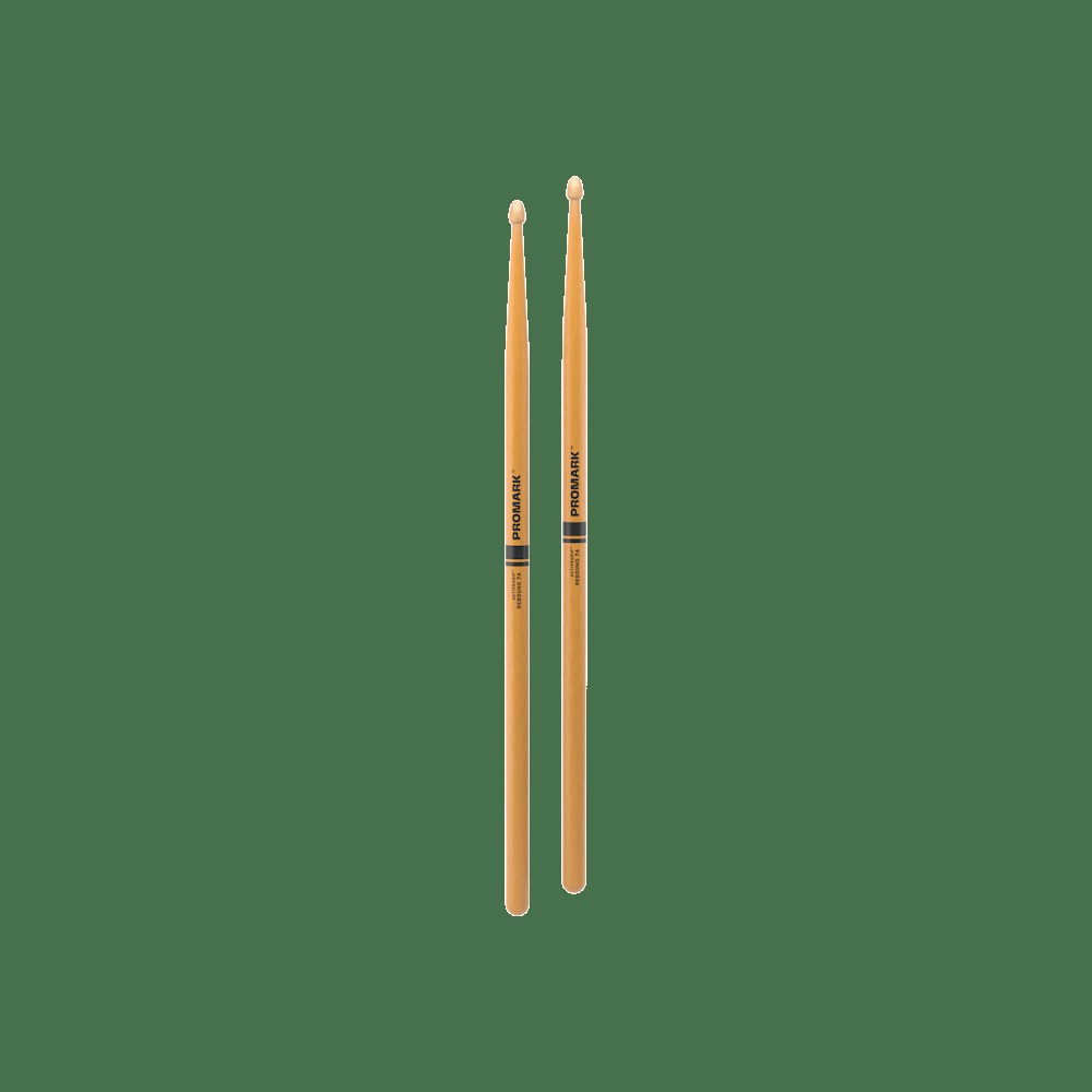 Rebound 7A ActiveGrip Clear Hickory Drumstick, Acorn Wood Tip
