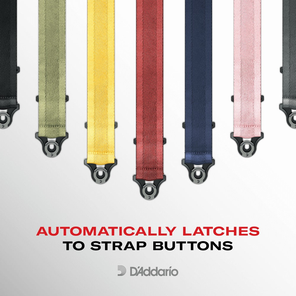 Auto Lock Swivel Locking Guitar Strap