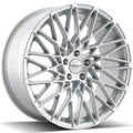 Versus Racing VS001 Silver w/Machined Spoke Faces and Outer Lip Ring 20x8.5 | 5x114.3 (VS00120855114+35SMF)