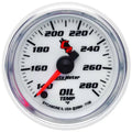 Autometer 2-1/16" 140-280 °F Oil Temperature Gauge C2 | Universal (7156)