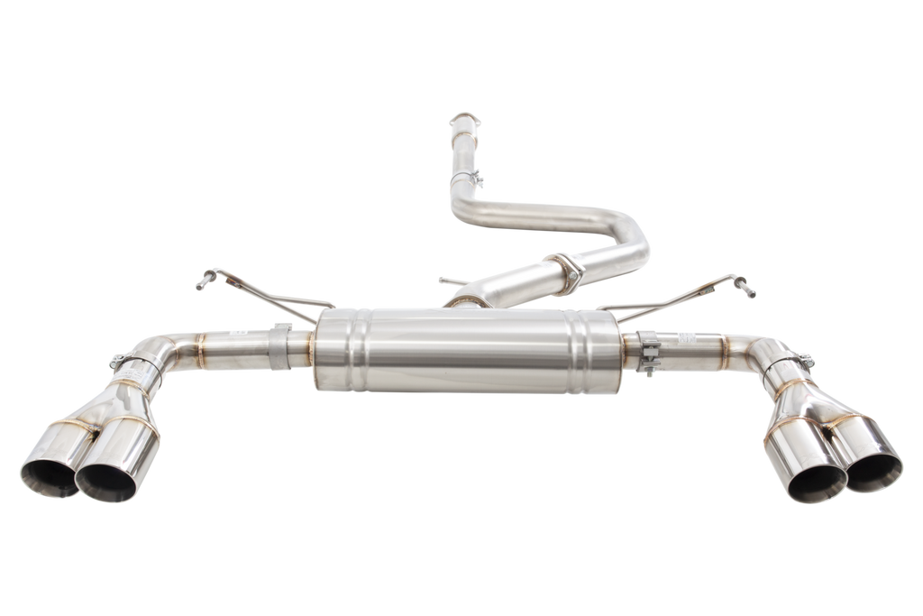 XForce 304 Stainless Steel Catback System | 2019-2022 Kia Forte / Forte 5 GT Sedan & Hatch (ESKC19CS)