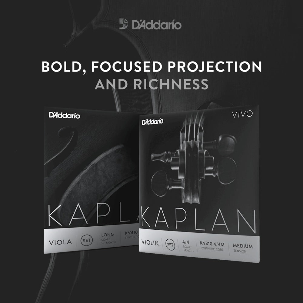 Kaplan Vivo Viola String Set, Short Scale, Medium Tension