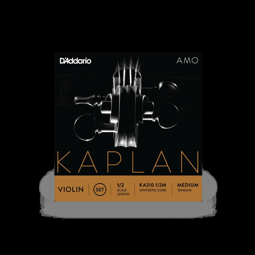 Kaplan Amo Violin String Set, 1/2 Scale, Medium Tension