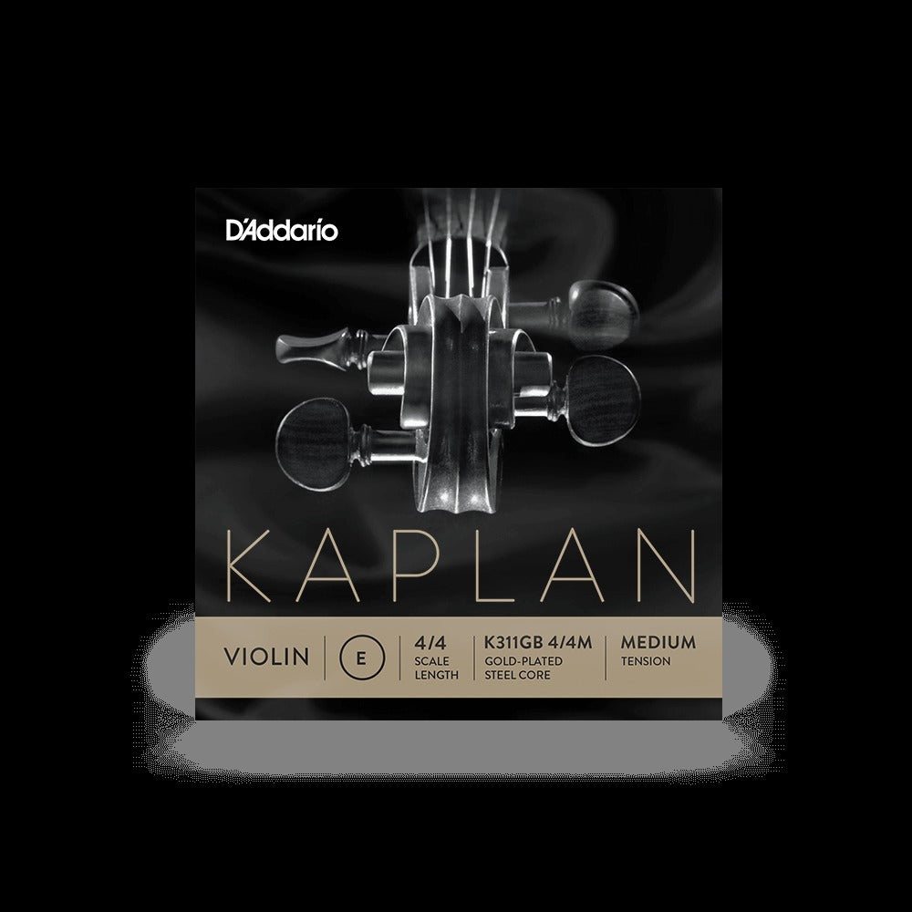 Kaplan Gold-Plated Violin E Strings, 4/4 Scale