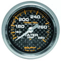 Autometer 2-1/16" 140-280 °F Water Temperature Gauge Carbon Fiber | Universal (4731)