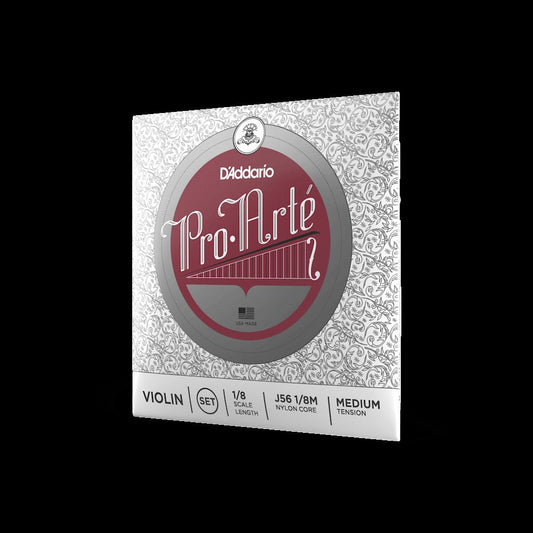 Pro-Arté Violin String Set, 1/8 Scale, Medium Tension